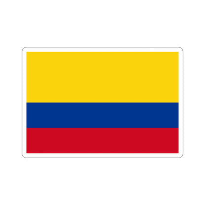 Flag of Colombia STICKER Vinyl Die-Cut Decal-6 Inch-The Sticker Space