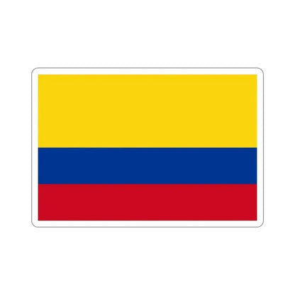 Flag of Colombia STICKER Vinyl Die-Cut Decal 6 Inch - The Sticker Space