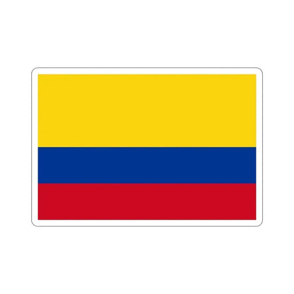 Flag of Colombia STICKER Vinyl Die-Cut Decal - The Sticker Space