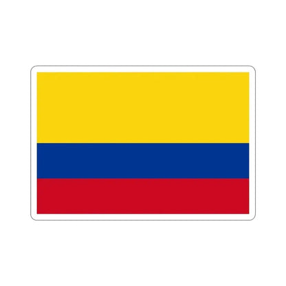 Flag of Colombia STICKER Vinyl Die-Cut Decal - The Sticker Space