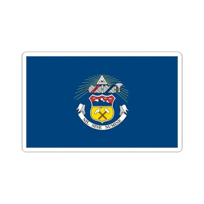 Flag of Colorado 1907-1911 (United States) STICKER Vinyl Kiss-Cut Decal 6 Inch White - The Sticker Space