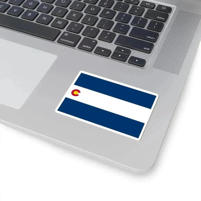 Flag of Colorado 1911-1929 (United States) STICKER Vinyl Kiss-Cut Decal - The Sticker Space