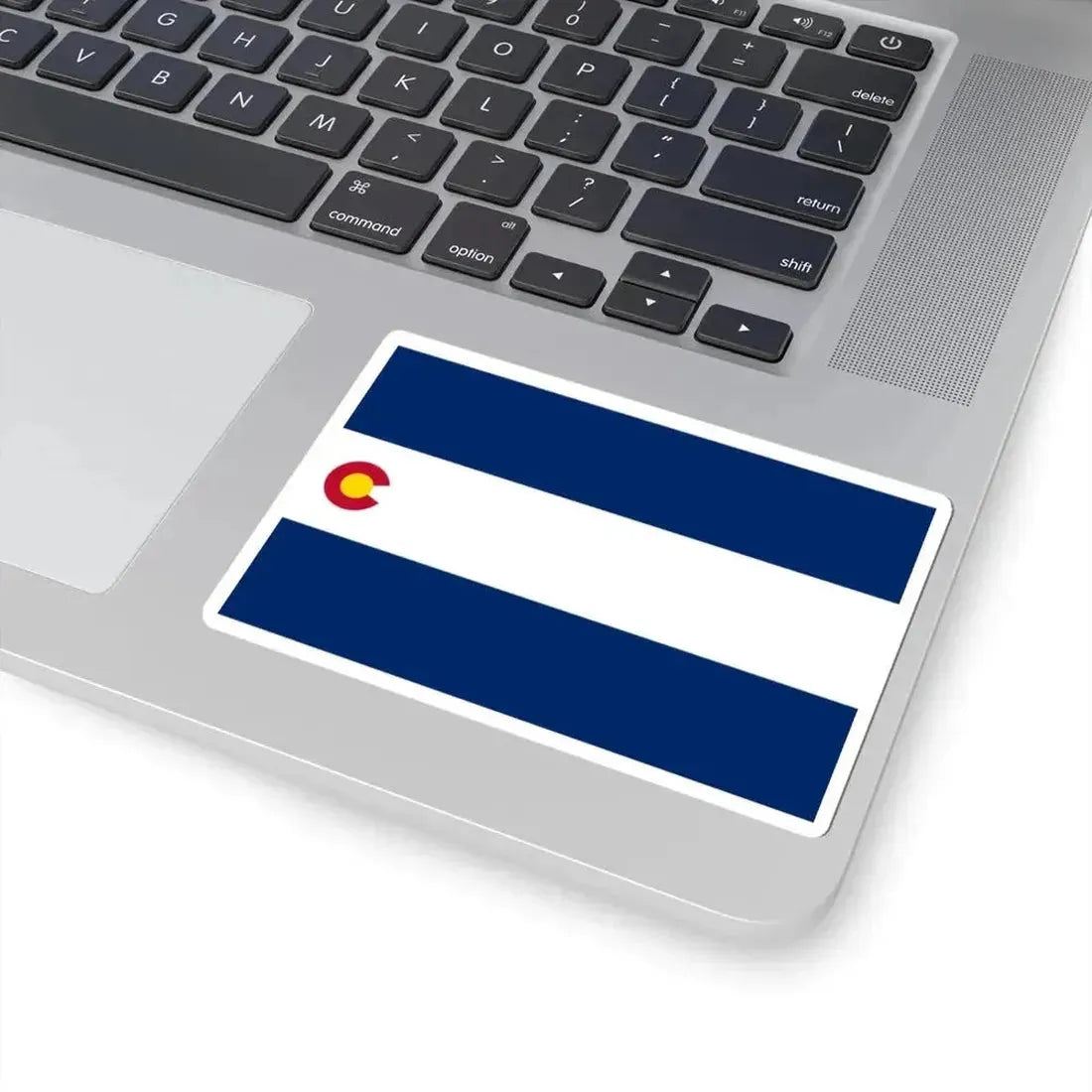 Flag of Colorado 1911-1964 variant (United States) STICKER Vinyl Kiss-Cut Decal - The Sticker Space