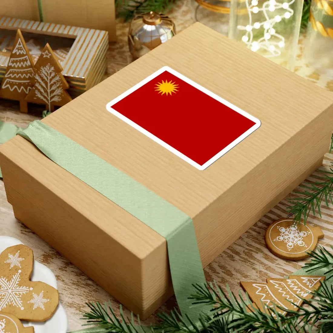 Flag of Colorado Party Uruguay (Uruguay) STICKER Vinyl Kiss-Cut Decal - The Sticker Space