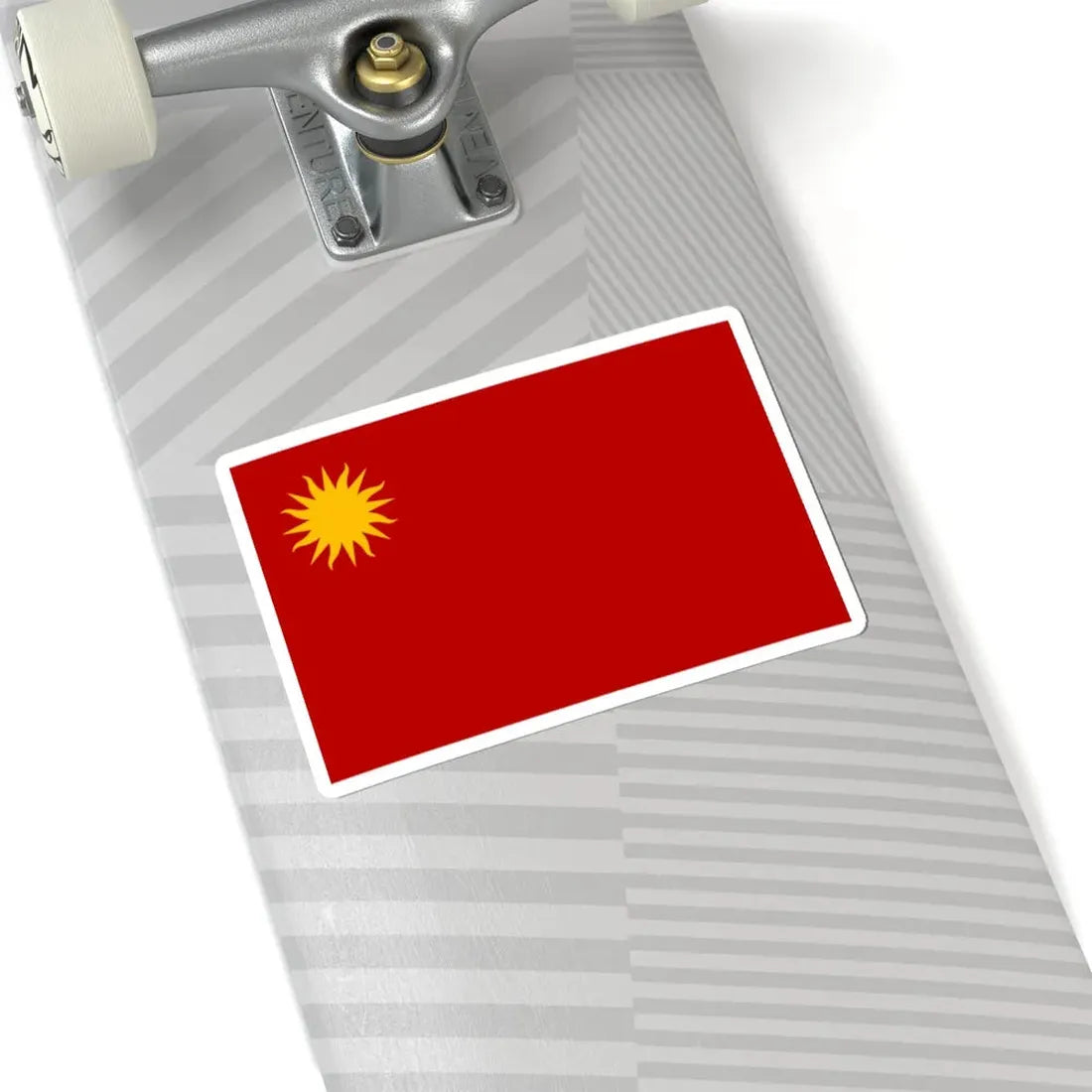 Flag of Colorado Party Uruguay (Uruguay) STICKER Vinyl Kiss-Cut Decal - The Sticker Space