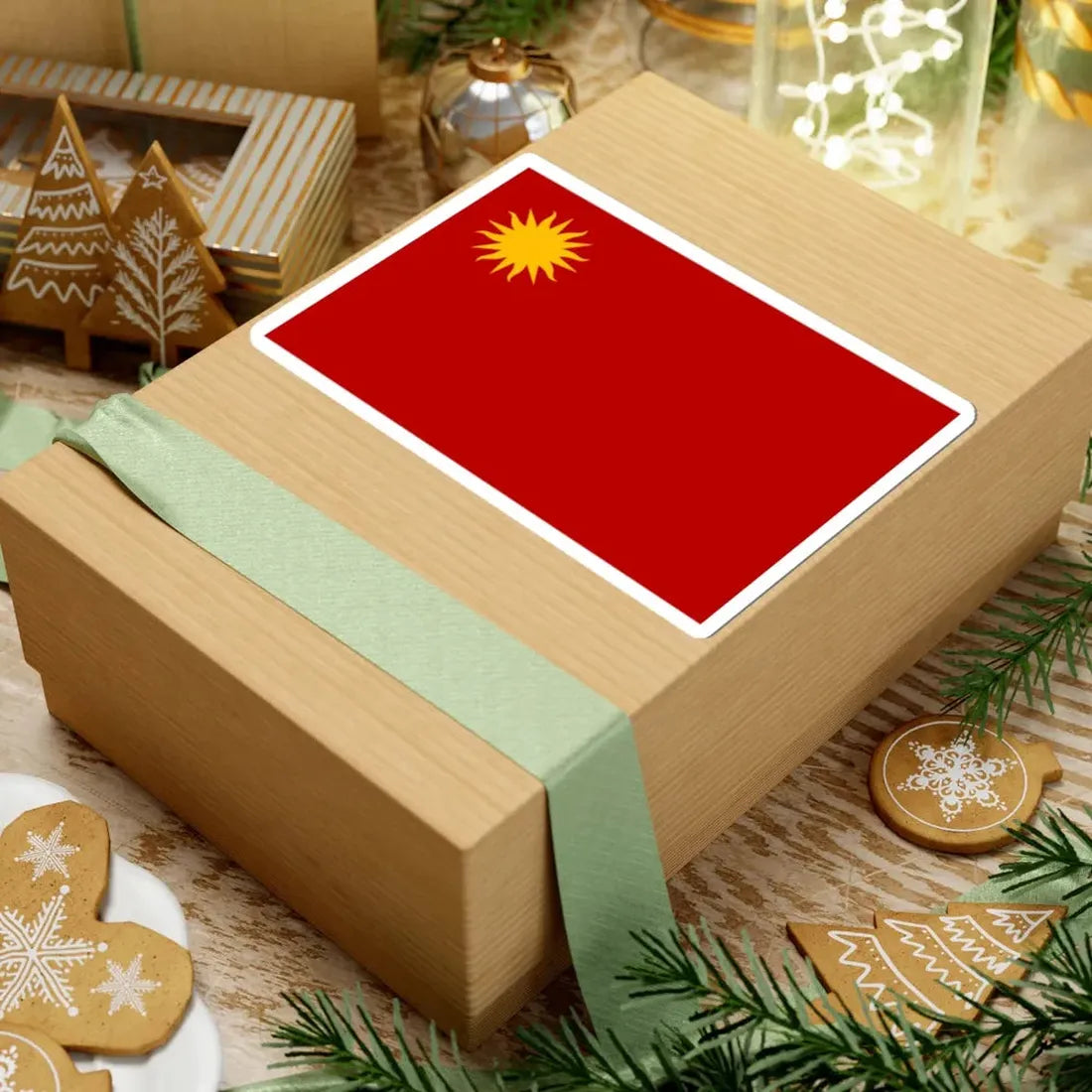 Flag of Colorado Party Uruguay (Uruguay) STICKER Vinyl Kiss-Cut Decal - The Sticker Space