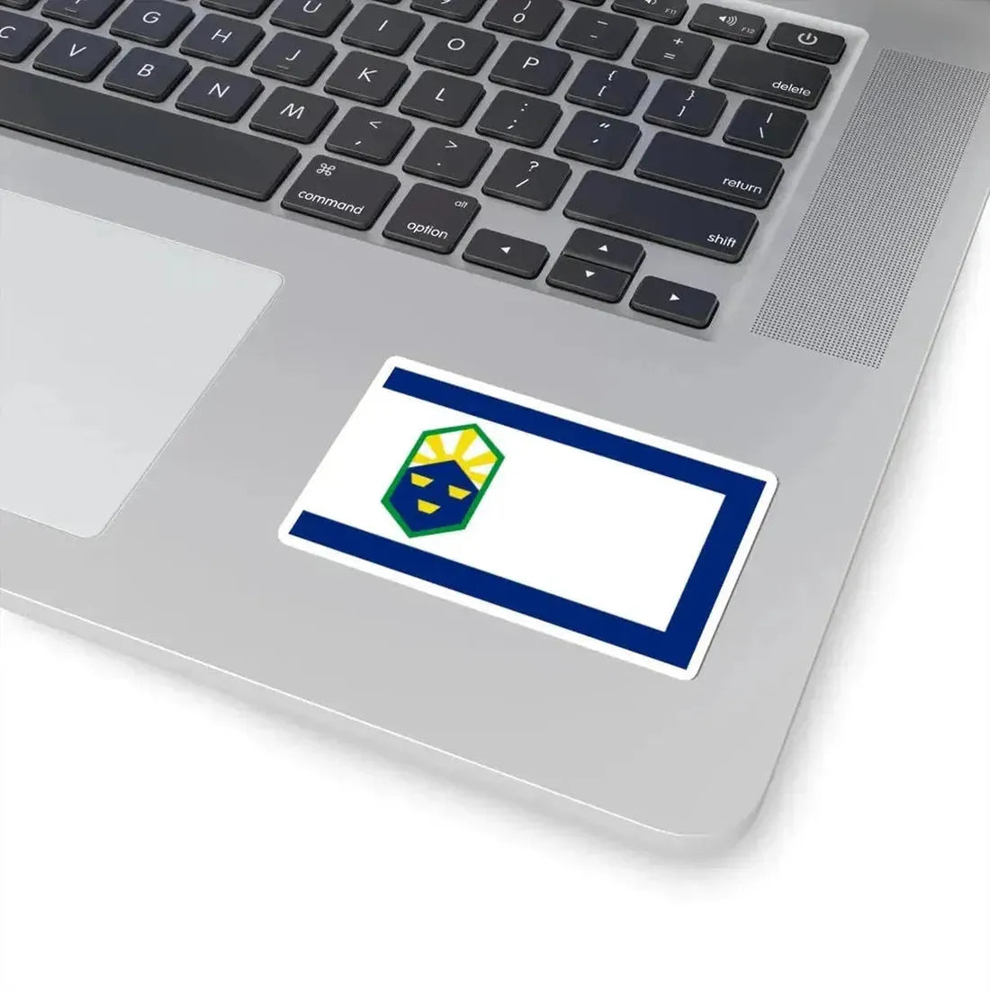 Flag of Colorado Springs Colorado (United States) STICKER Vinyl Kiss-Cut Decal - The Sticker Space