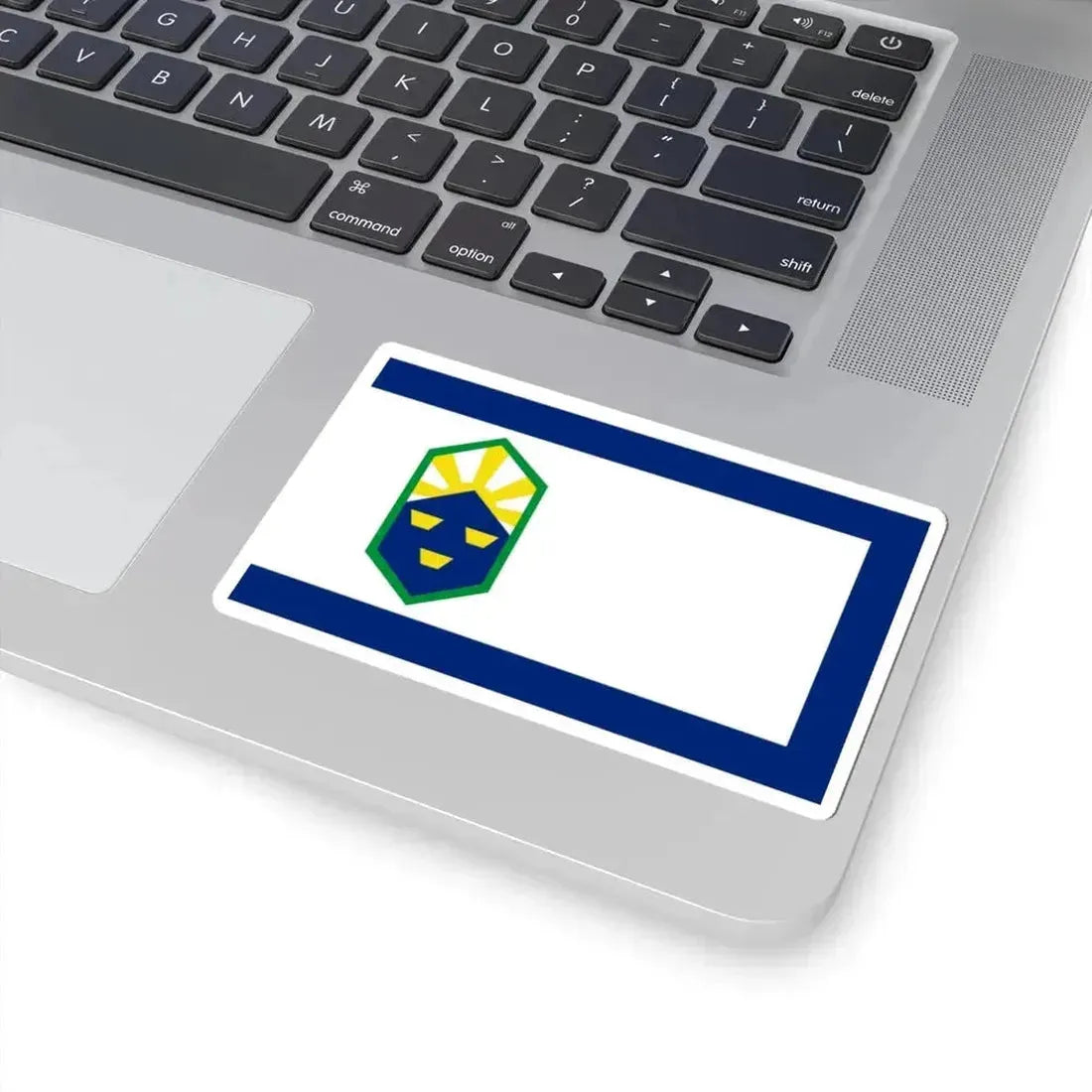 Flag of Colorado Springs Colorado (United States) STICKER Vinyl Kiss-Cut Decal - The Sticker Space
