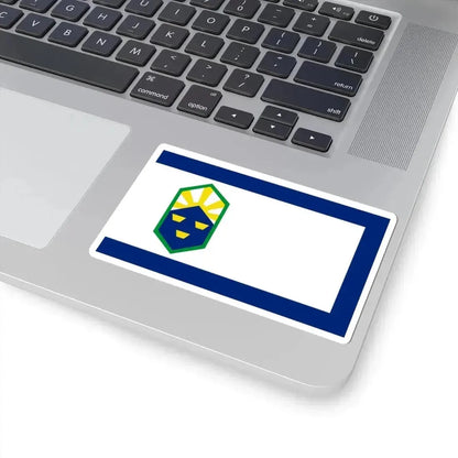 Flag of Colorado Springs Colorado (United States) STICKER Vinyl Kiss-Cut Decal - The Sticker Space