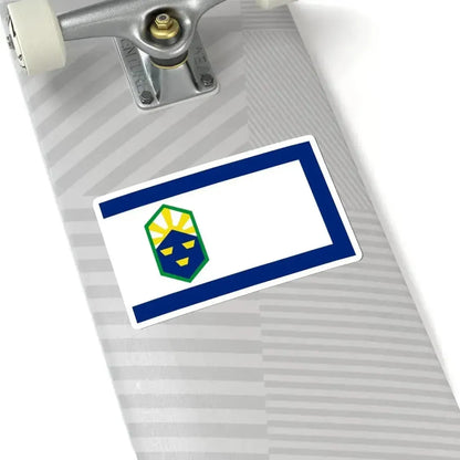 Flag of Colorado Springs Colorado (United States) STICKER Vinyl Kiss-Cut Decal - The Sticker Space