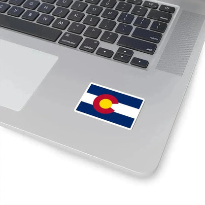 Flag of Colorado (United States) STICKER Vinyl Kiss-Cut Decal - The Sticker Space