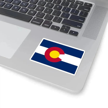 Flag of Colorado (United States) STICKER Vinyl Kiss-Cut Decal - The Sticker Space