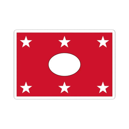 Flag of Colta (Ecuador) STICKER Vinyl Kiss-Cut Decal 2 Inch White - The Sticker Space