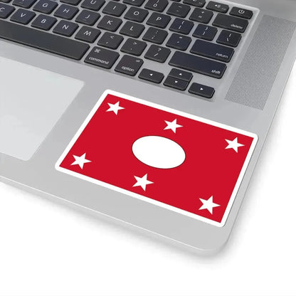 Flag of Colta (Ecuador) STICKER Vinyl Kiss-Cut Decal - The Sticker Space