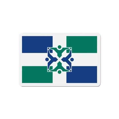 Flag of Columbia Missouri - Refrigerator Magnet - The Sticker Space