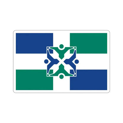 Flag of Columbia Missouri USA STICKER Vinyl Die-Cut Decal 2 Inch - The Sticker Space