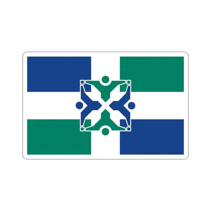 Flag of Columbia Missouri USA STICKER Vinyl Die-Cut Decal 3 Inch - The Sticker Space