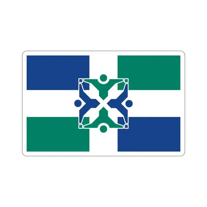 Flag of Columbia Missouri USA STICKER Vinyl Die-Cut Decal 4 Inch - The Sticker Space