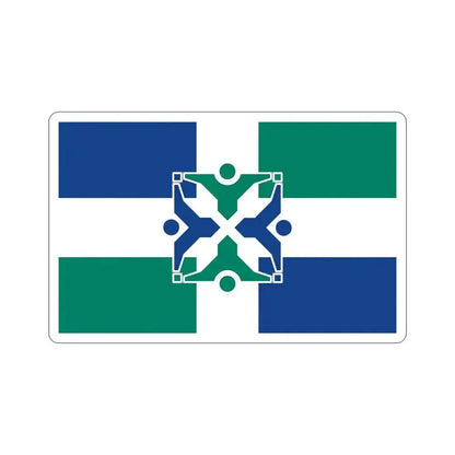 Flag of Columbia Missouri USA STICKER Vinyl Die-Cut Decal 6 Inch - The Sticker Space