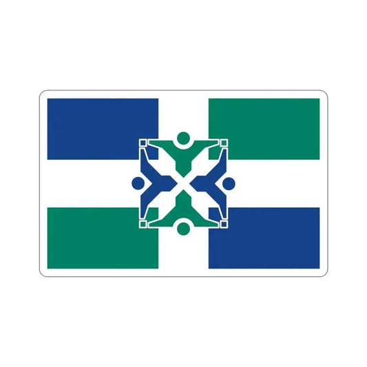 Flag of Columbia Missouri USA STICKER Vinyl Die-Cut Decal 6 Inch - The Sticker Space