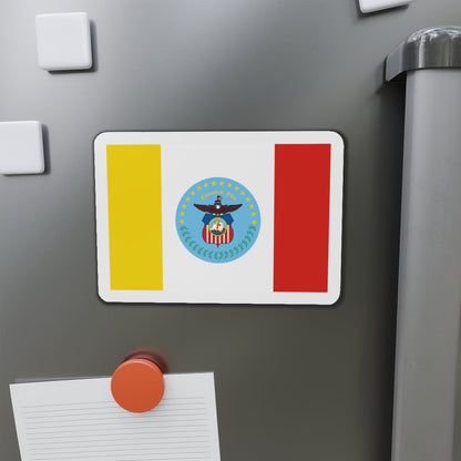 Flag of Columbus Ohio - Die-Cut Magnet-The Sticker Space