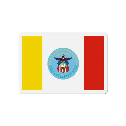 Flag of Columbus Ohio - Refrigerator Magnet 4 Inch - The Sticker Space