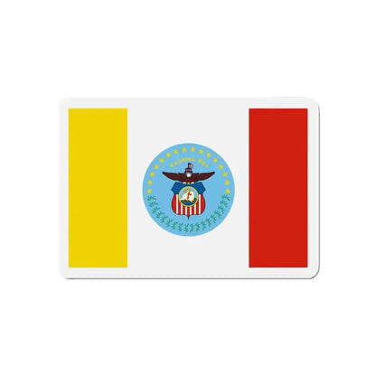Flag of Columbus Ohio - Refrigerator Magnet 5 Inch - The Sticker Space