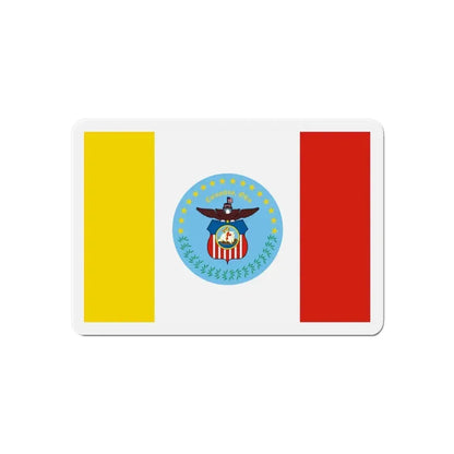 Flag of Columbus Ohio - Refrigerator Magnet 6 Inch - The Sticker Space