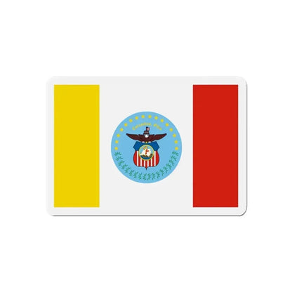 Flag of Columbus Ohio - Refrigerator Magnet - The Sticker Space