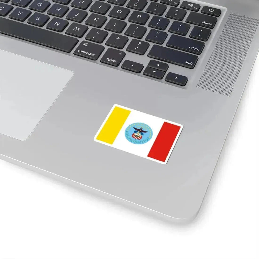 Flag of Columbus, Ohio - STICKER Vinyl Kiss-Cut Decal - The Sticker Space