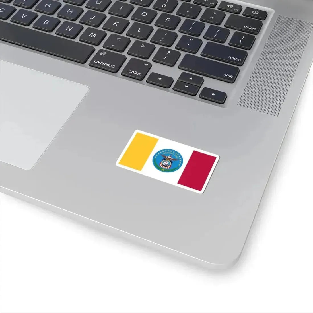 Flag of Columbus Ohio (United States) STICKER Vinyl Kiss-Cut Decal - The Sticker Space