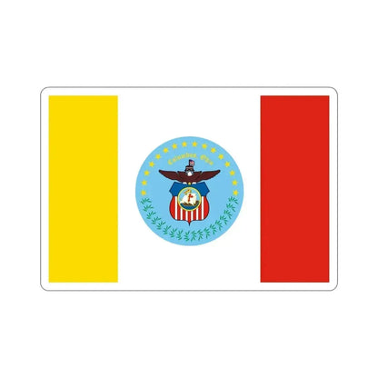 Flag of Columbus Ohio USA STICKER Vinyl Die-Cut Decal - The Sticker Space