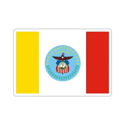 Flag of Columbus Ohio USA STICKER Vinyl Die-Cut Decal - The Sticker Space