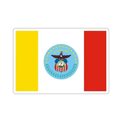 Flag of Columbus Ohio USA STICKER Vinyl Die-Cut Decal - The Sticker Space