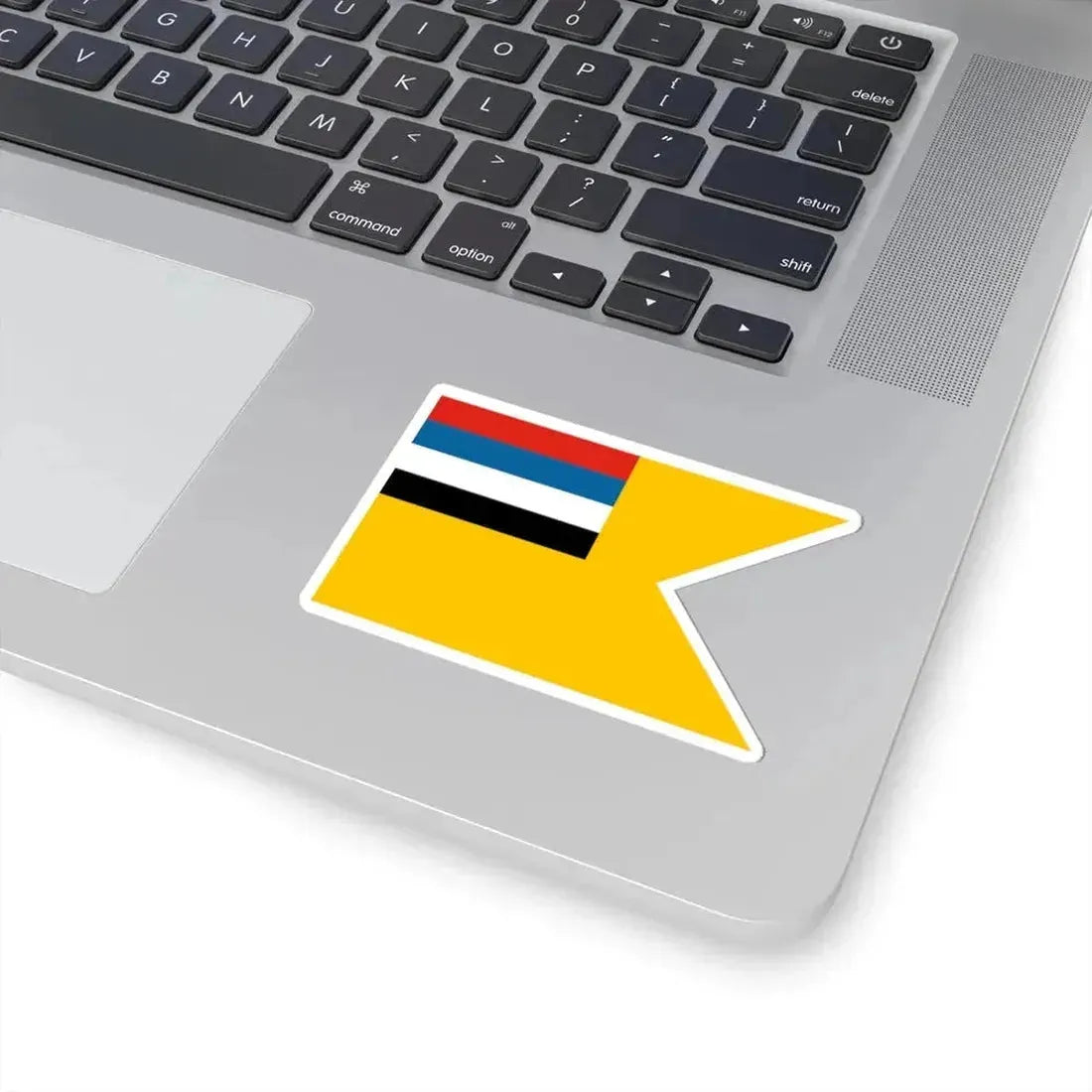 Flag of commander of the Navy of Manchukuo (China) STICKER Vinyl Kiss-Cut Decal - The Sticker Space
