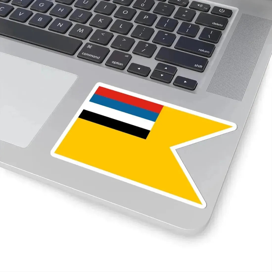Flag of commander of the Navy of Manchukuo (China) STICKER Vinyl Kiss-Cut Decal - The Sticker Space