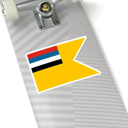 Flag of commander of the Navy of Manchukuo (China) STICKER Vinyl Kiss-Cut Decal - The Sticker Space