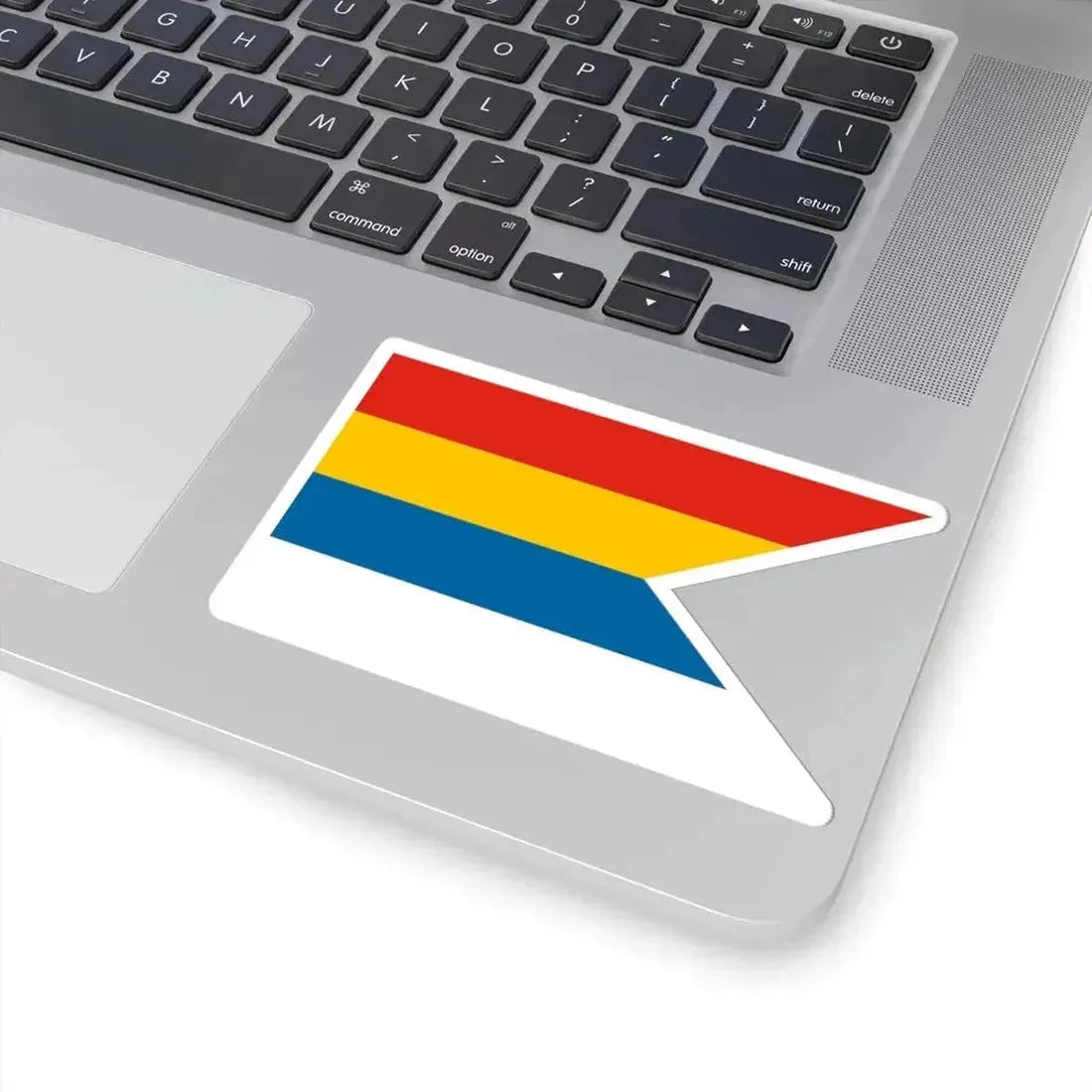 Flag of Commodore of Beiyang Fleet 1890-1909 (China) STICKER Vinyl Kiss-Cut Decal - The Sticker Space