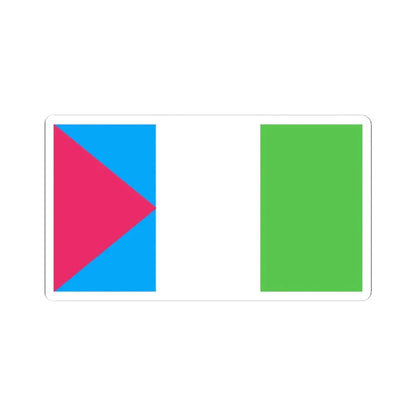 Flag of Condorcanqui (Peru) STICKER Vinyl Kiss-Cut Decal 4 Inch White - The Sticker Space