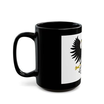 Flag of Connacht Ireland - Black Coffee Mug-The Sticker Space