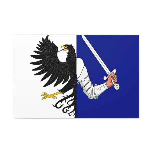 Flag of Connacht Ireland - Canvas Wall Art 36" x 24" 1.25" - The Sticker Space