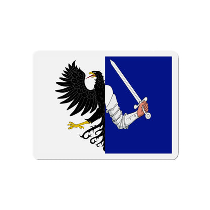 Flag of Connacht Ireland - Die-Cut Magnet-5" x 5"-The Sticker Space