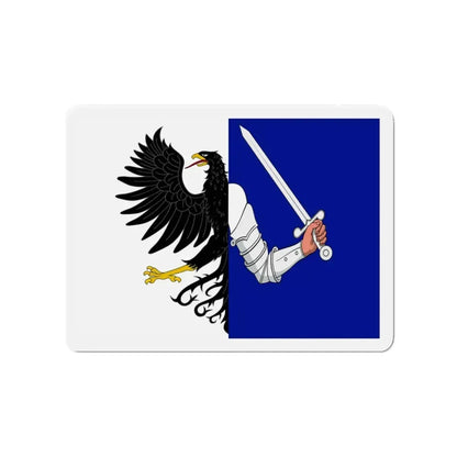 Flag of Connacht Ireland - Refrigerator Magnet 3 Inch - The Sticker Space