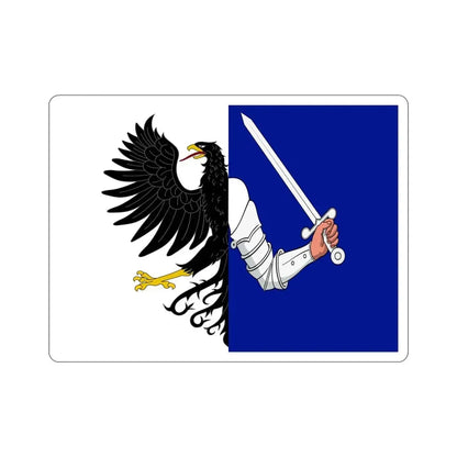 Flag of Connacht Ireland STICKER Vinyl Die-Cut Decal - The Sticker Space