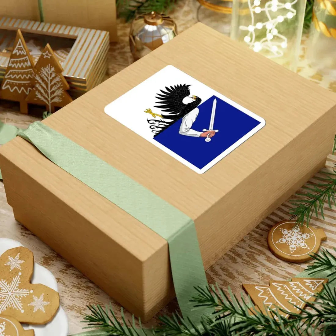 Flag of Connacht (Ireland) STICKER Vinyl Kiss-Cut Decal - The Sticker Space