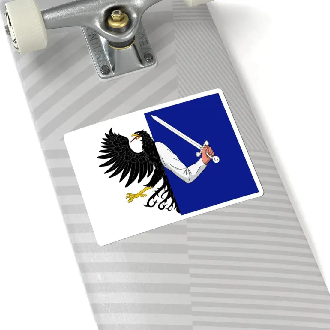 Flag of Connacht (Ireland) STICKER Vinyl Kiss-Cut Decal - The Sticker Space