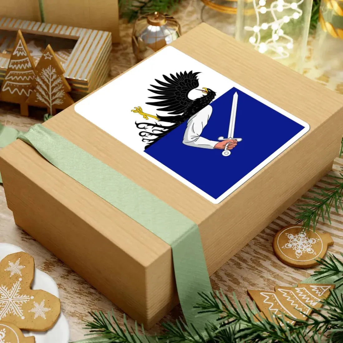 Flag of Connacht (Ireland) STICKER Vinyl Kiss-Cut Decal - The Sticker Space