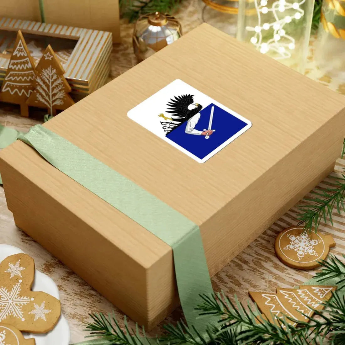 Flag of Connacht (Ireland) STICKER Vinyl Kiss-Cut Decal - The Sticker Space