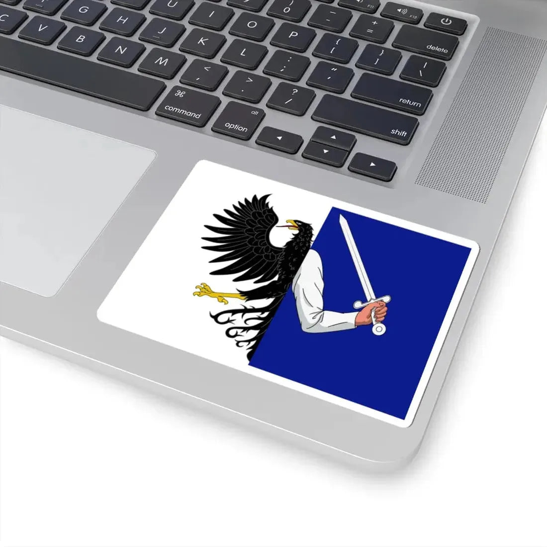 Flag of Connacht (Ireland) STICKER Vinyl Kiss-Cut Decal - The Sticker Space