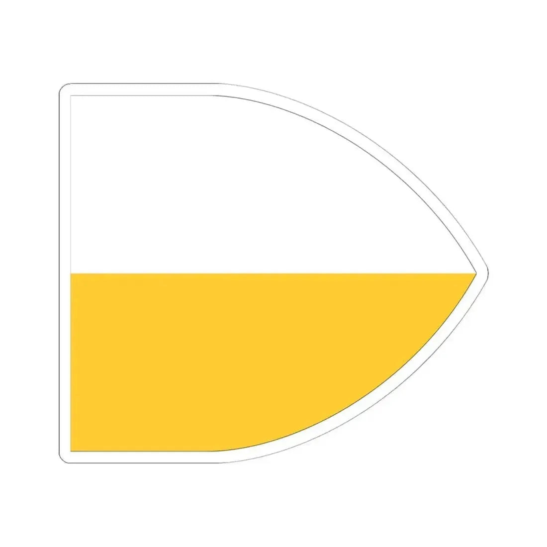 Flag of Constantina (Algeria) STICKER Vinyl Kiss-Cut Decal 6 Inch White - The Sticker Space